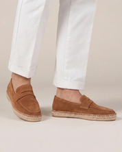 Brown Suède Riviera Espadrille
