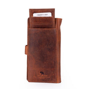 Leather Long Wallet Ashford