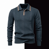 The Alford Knitted Polo Sweater