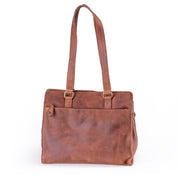 Leather Handbag Fennel