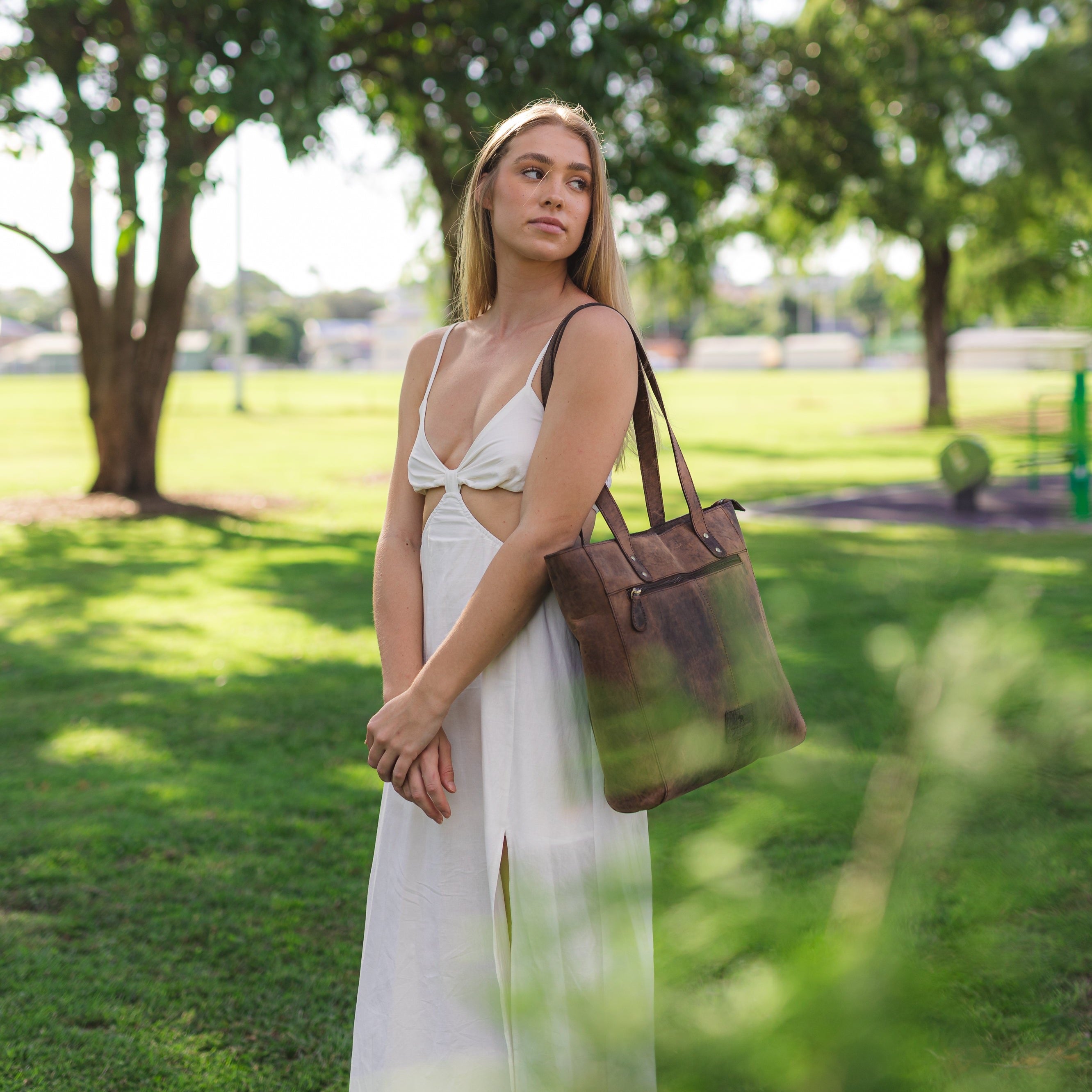 Leather Tote ARIA