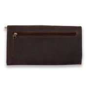 Women Leather Wallet Camellia