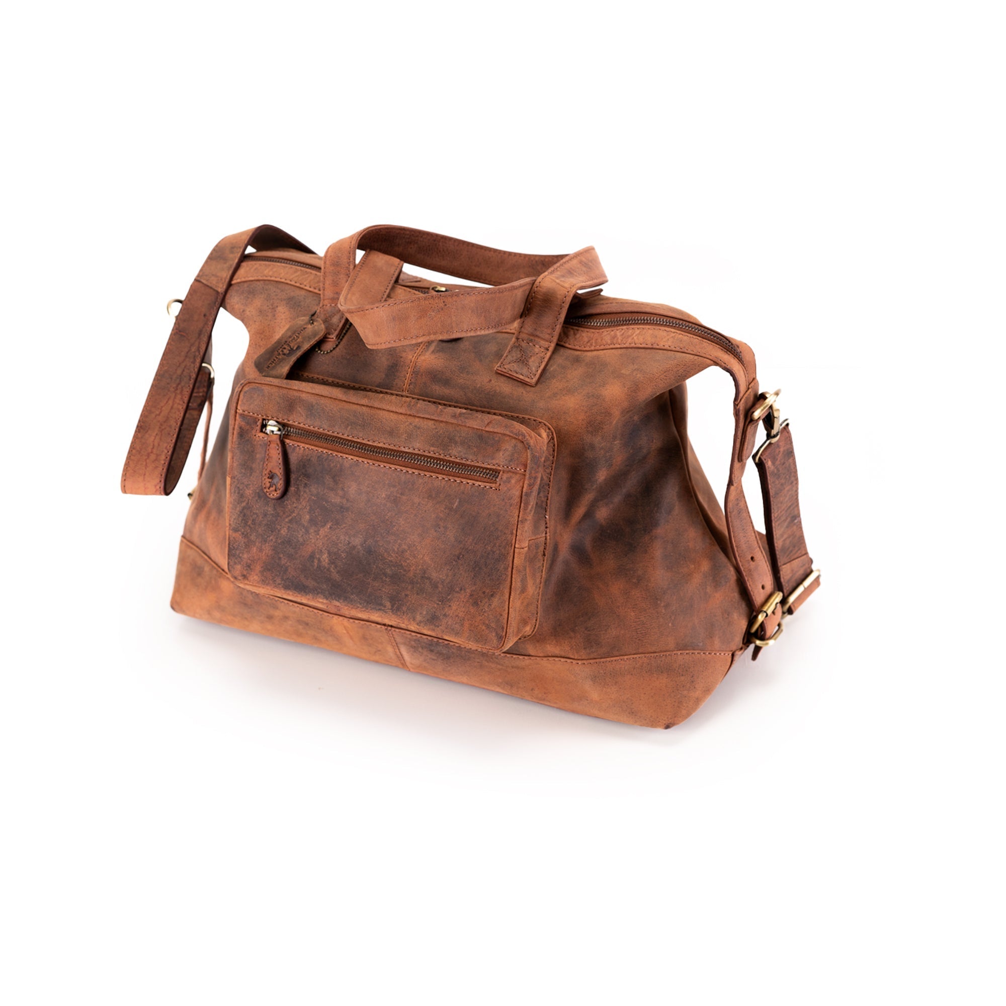 Leather Duffle Bag Tokyo