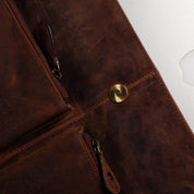 Leather Laptop Sleeve For MacBook Pro 14 inch - Davenport