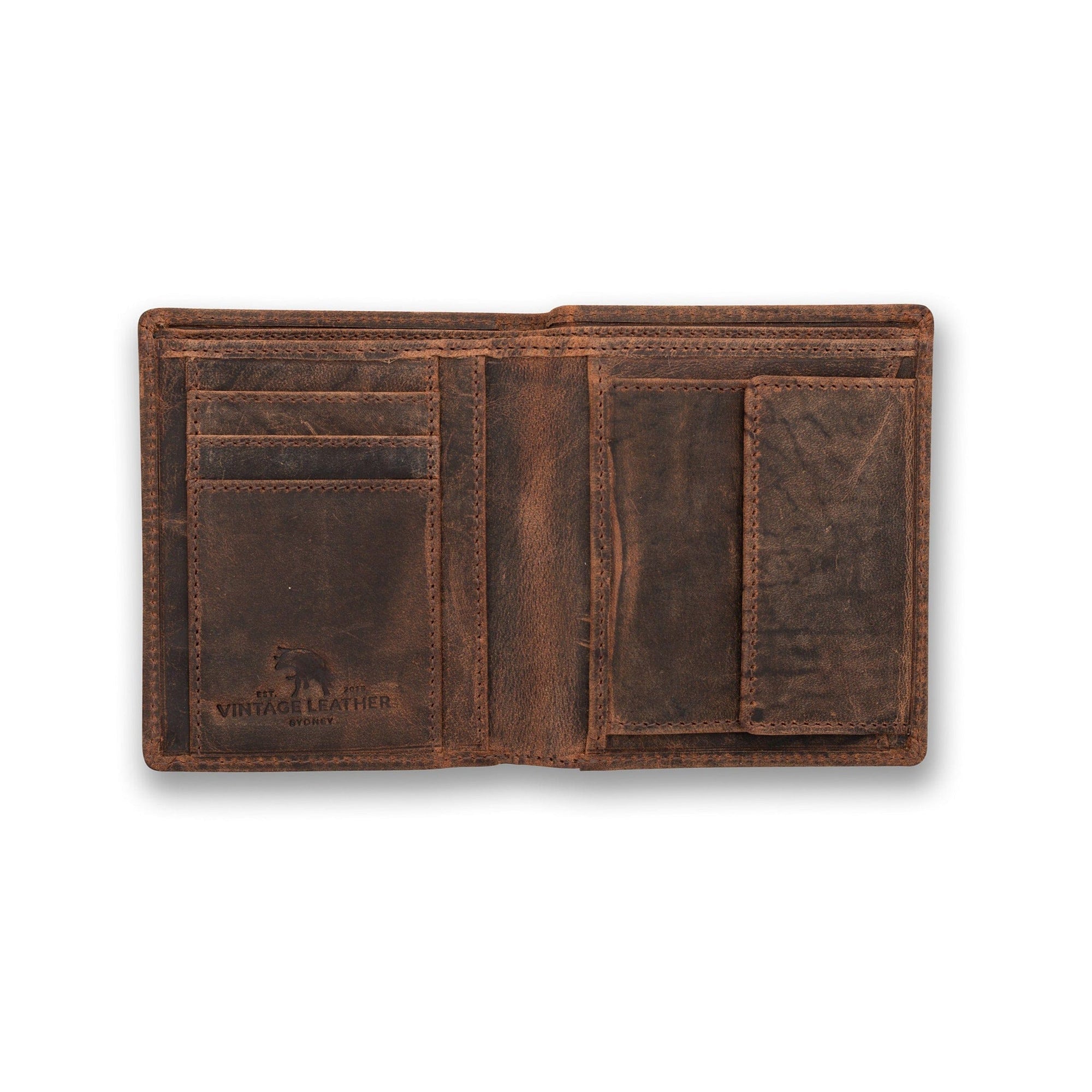 Mens Leather Wallet Mario