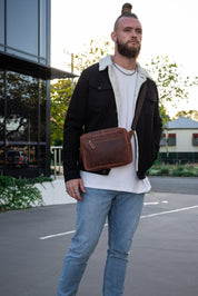 Leather Sling Bag Akiva