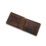 Mens Leather Trifold Wallet Braxton