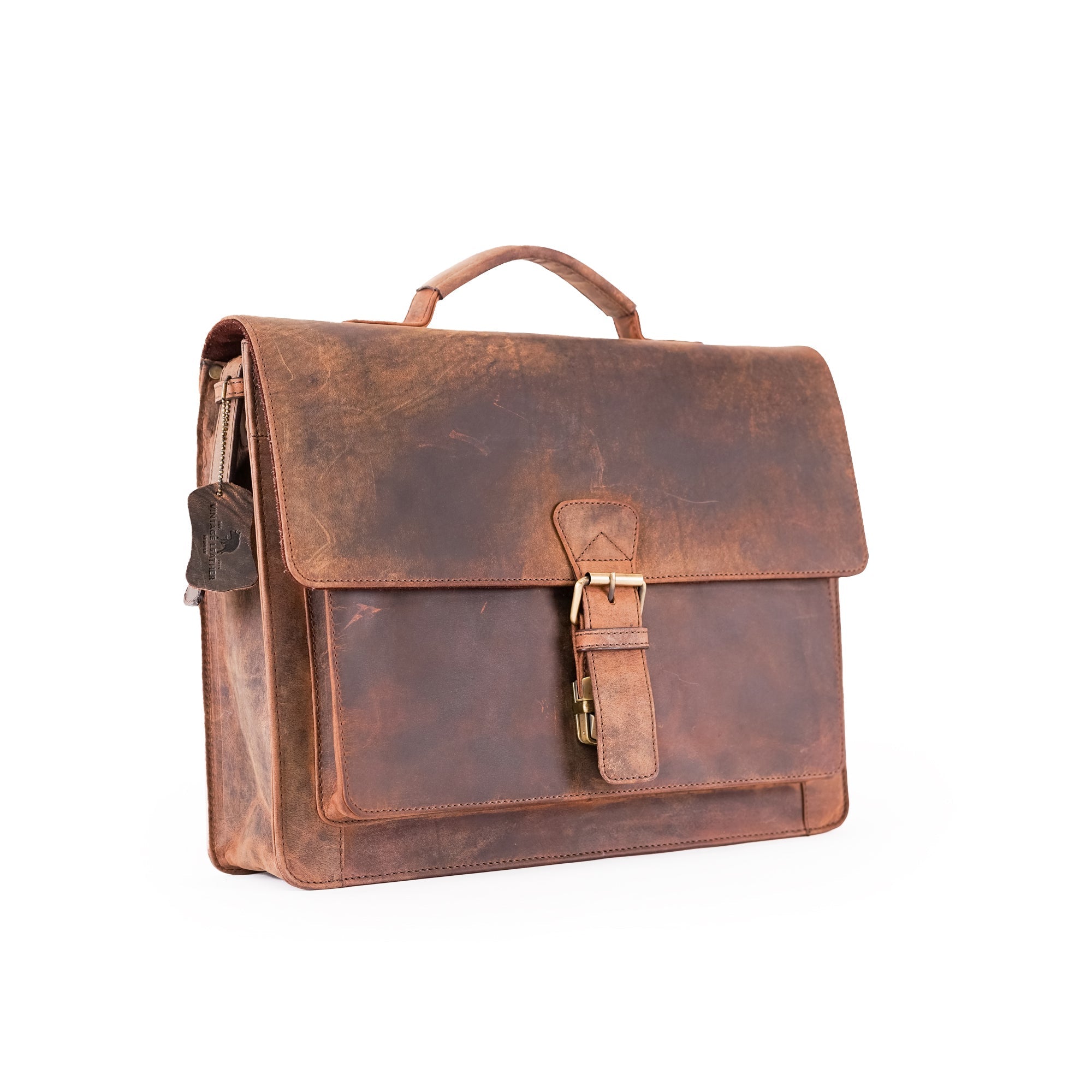 Leather Briefcase Rover