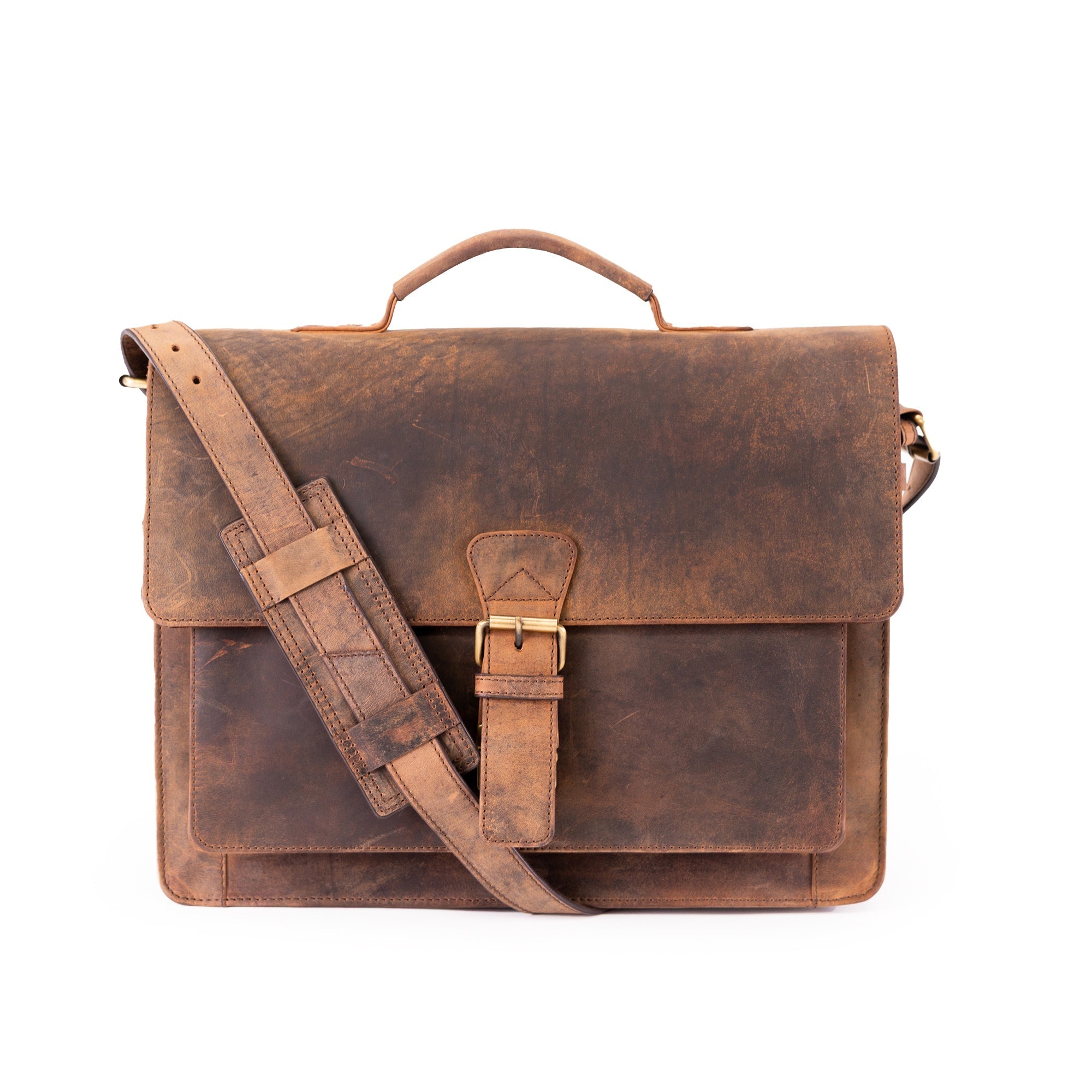 Leather Briefcase Rover