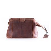 Leather Travel Toiletry Bag Manchester