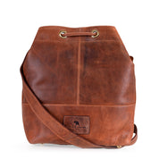Rosa Leather Bucket Bag