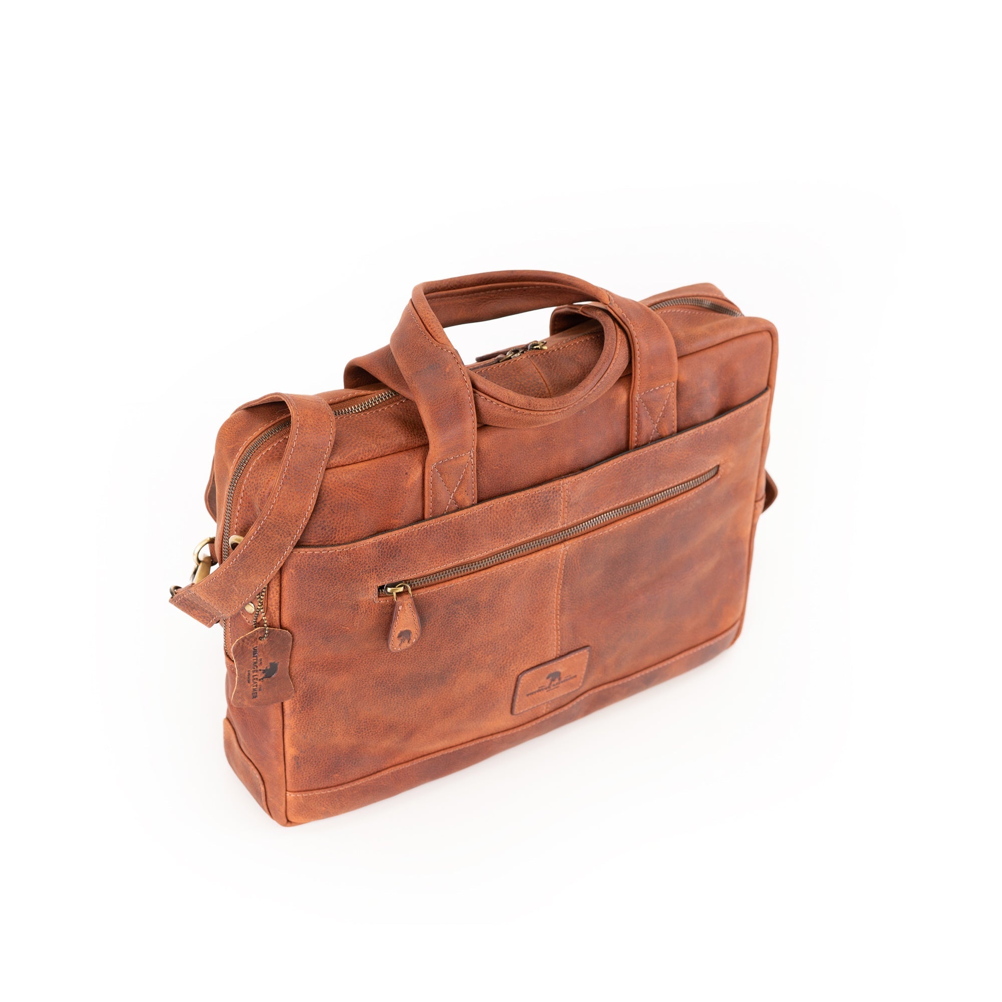 Leather Messenger Bag Zenith