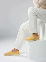 Classic Suède Loafer Citrus Yellow