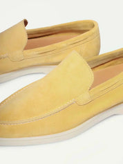Classic Suède Loafer Citrus Yellow